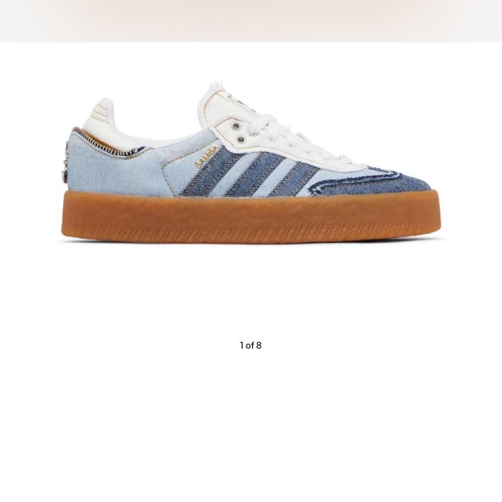 atmos x Wmns Sambae 'Denim'  Adidas sambas denim on denim